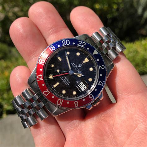 rolex gmt master pepsi vintage|rolex pepsi oyster bracelet 2021.